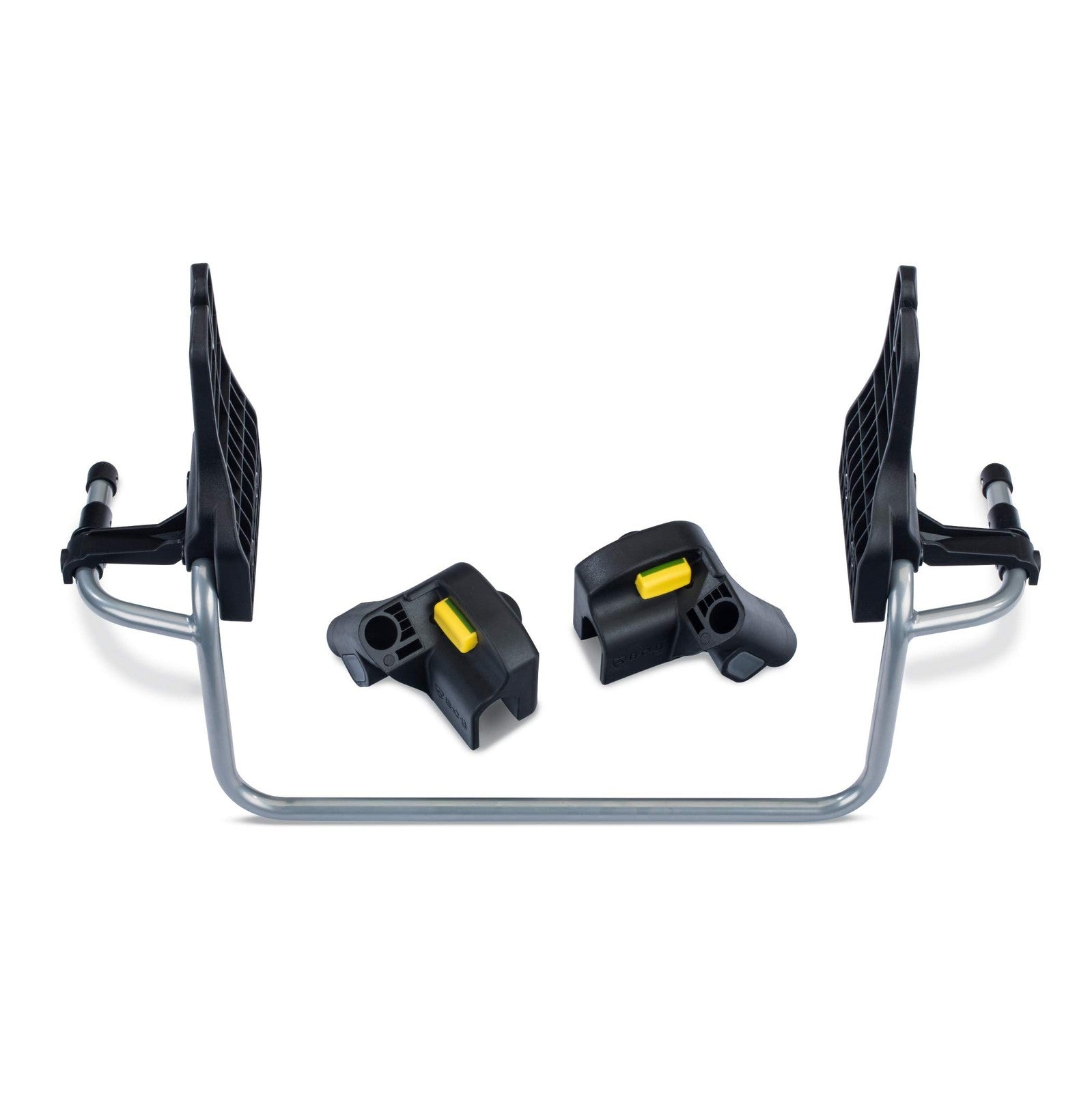 BOB Gear single jogging stroller adapter for Graco infant car seats, compatible with S12045400 model, shown attached to stroller.