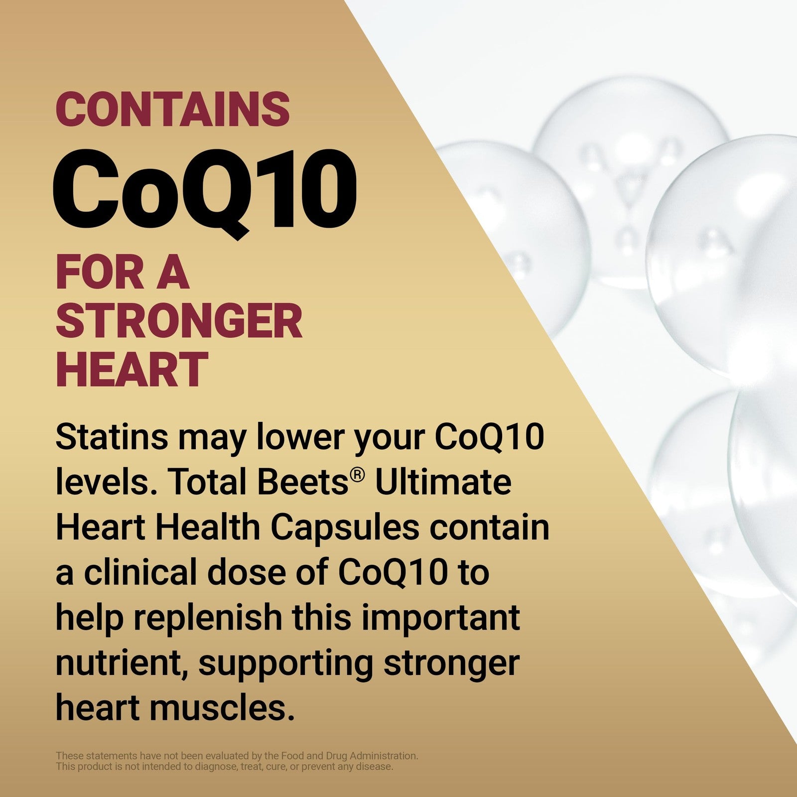 Force Factor Total Beets Ultimate Heart Health beet root capsules, showing orange capsules with beet root ingredients and supplement packaging.