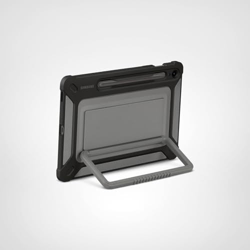 Samsung Galaxy Tab S9 FE outdoor rugged tablet cover with Milita-style protector and carry case for durable protection.
