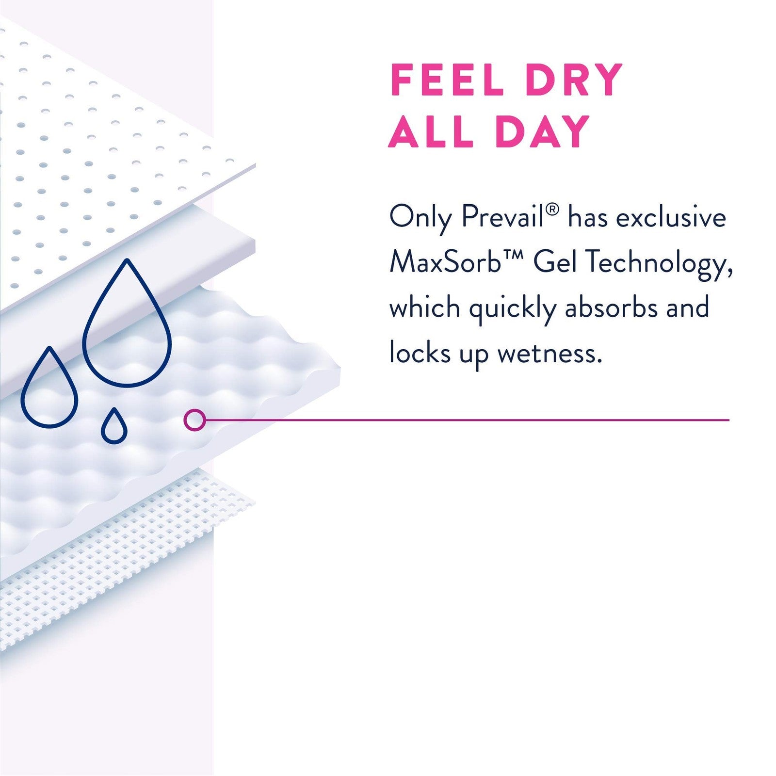 Prevail Proven small/medium incontinence pull-up underwear for women, shown in white with elastic waistband and protective design.