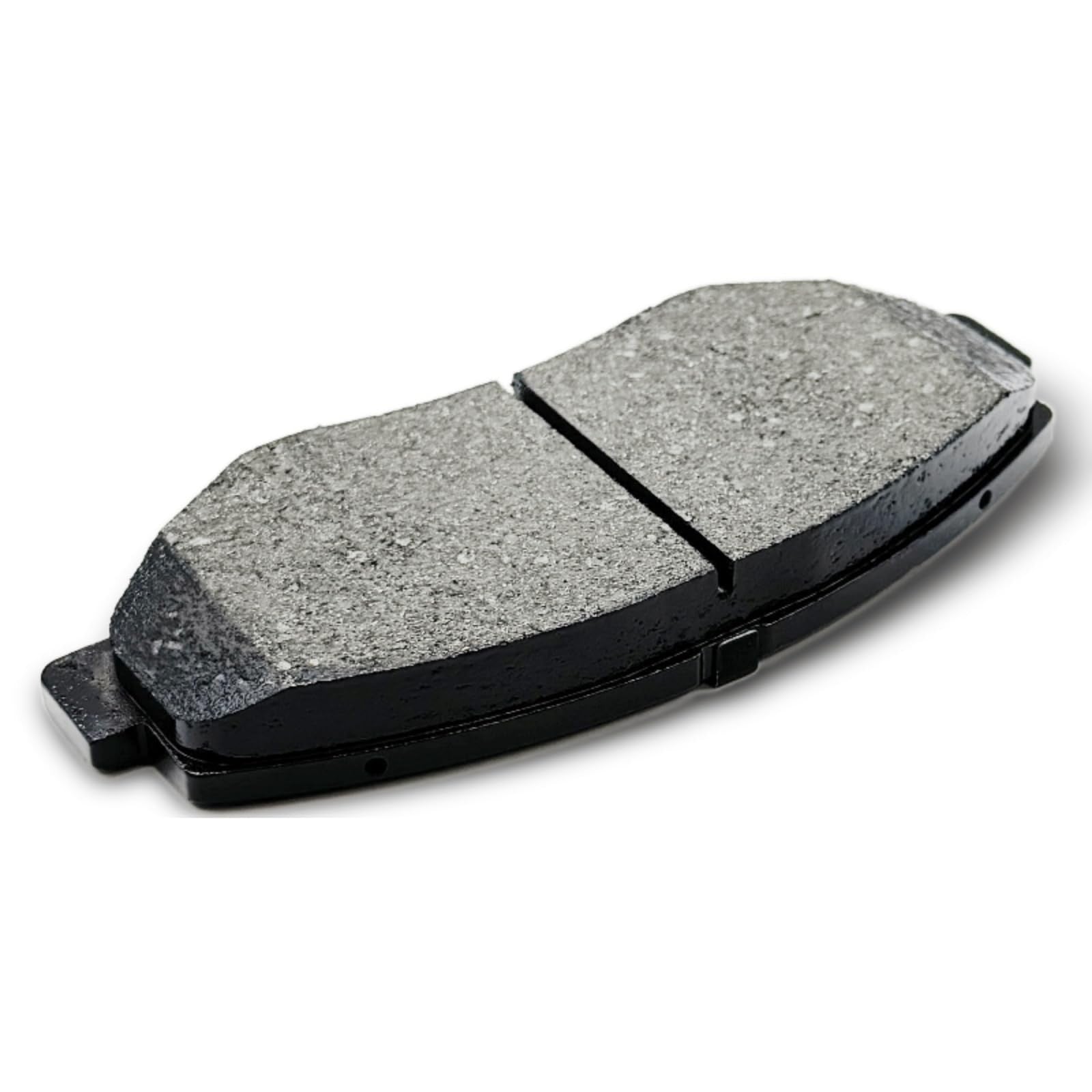 evkingauto 8-piece ceramic brake pads set for Honda, front and rear replacement, showing clean, new brake pads with metal backing plates.