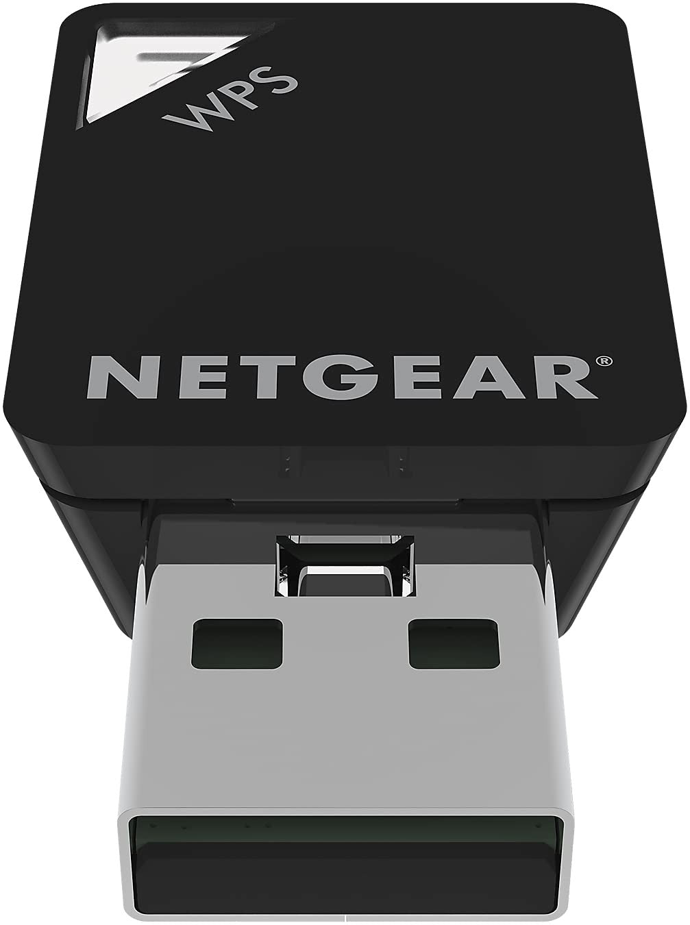NETGEAR WiFi 5 USB 2.0 Mini Adapter A6100 with dual-band AC600 wireless speed, compact design, and easy connectivity.