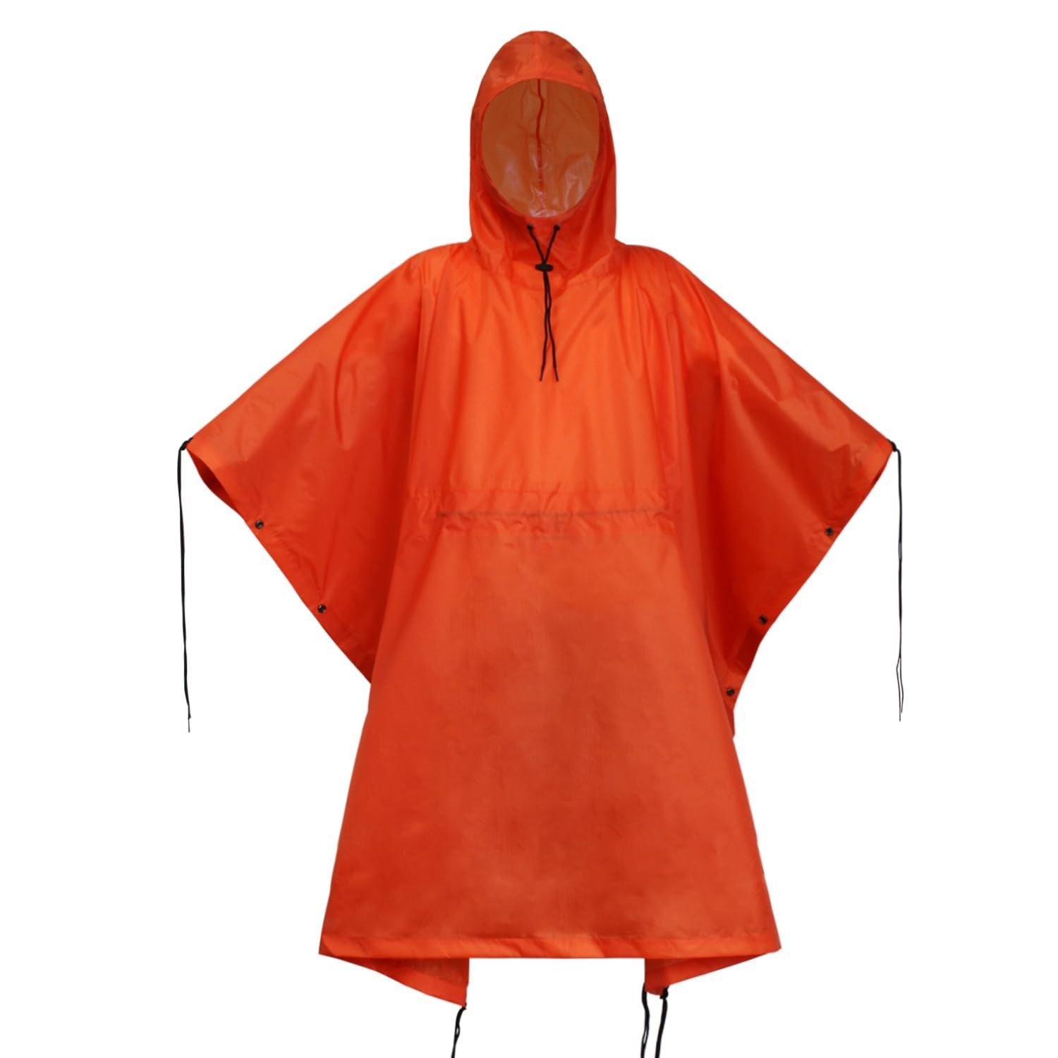 WINWAY military camouflage rain poncho, waterproof and lightweight, designed for outdoor protection in rainy weather.