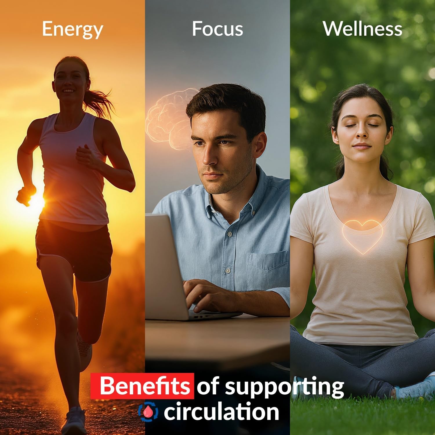 Kardovite Herbal Circulation Support Drops 100ml bottle with herbal ingredients for circulatory wellness and healthy blood flow.