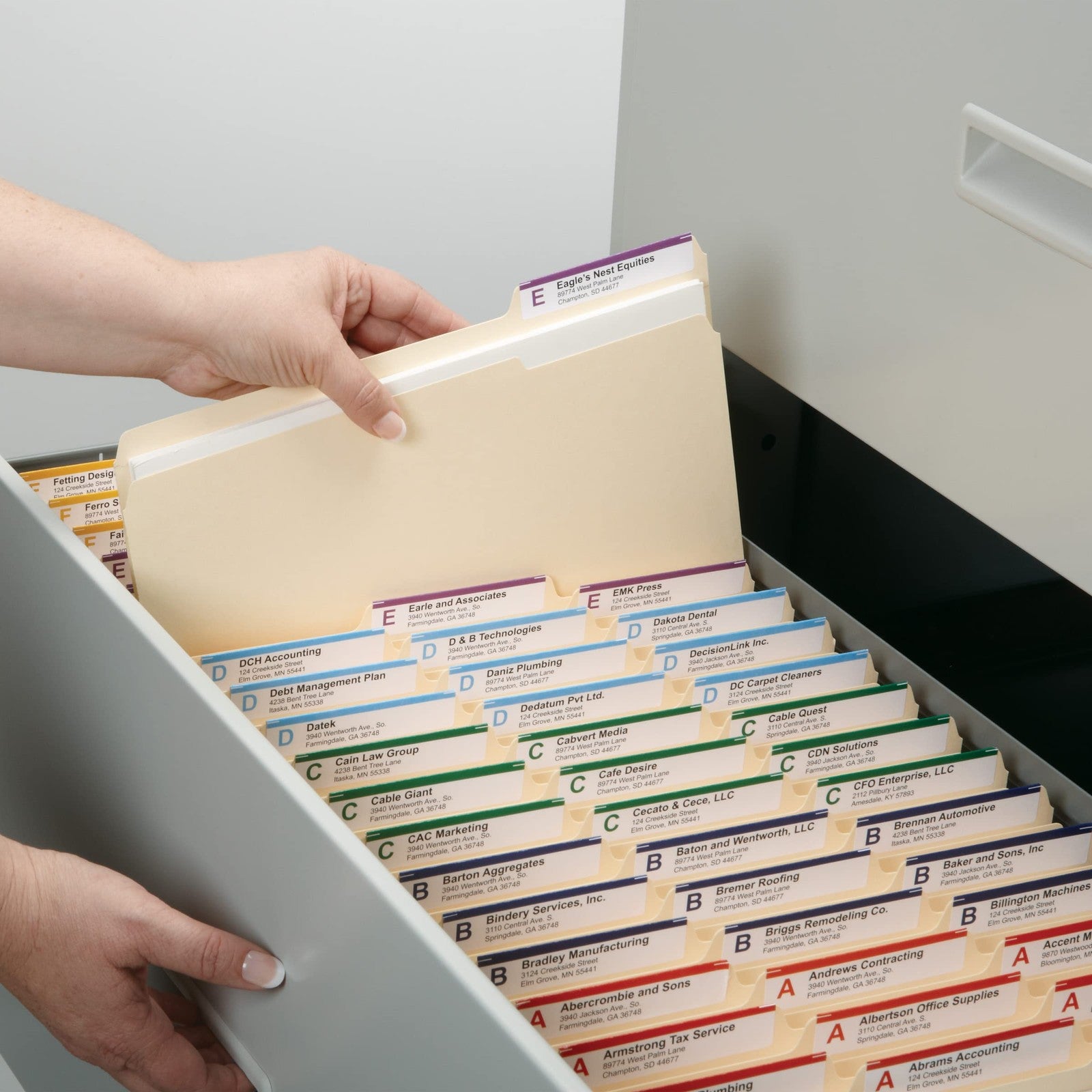 Smead fastener file folder with 2 fasteners, reinforced 1/3-cut tab, 1.5-inch expansion, made for organized document storage