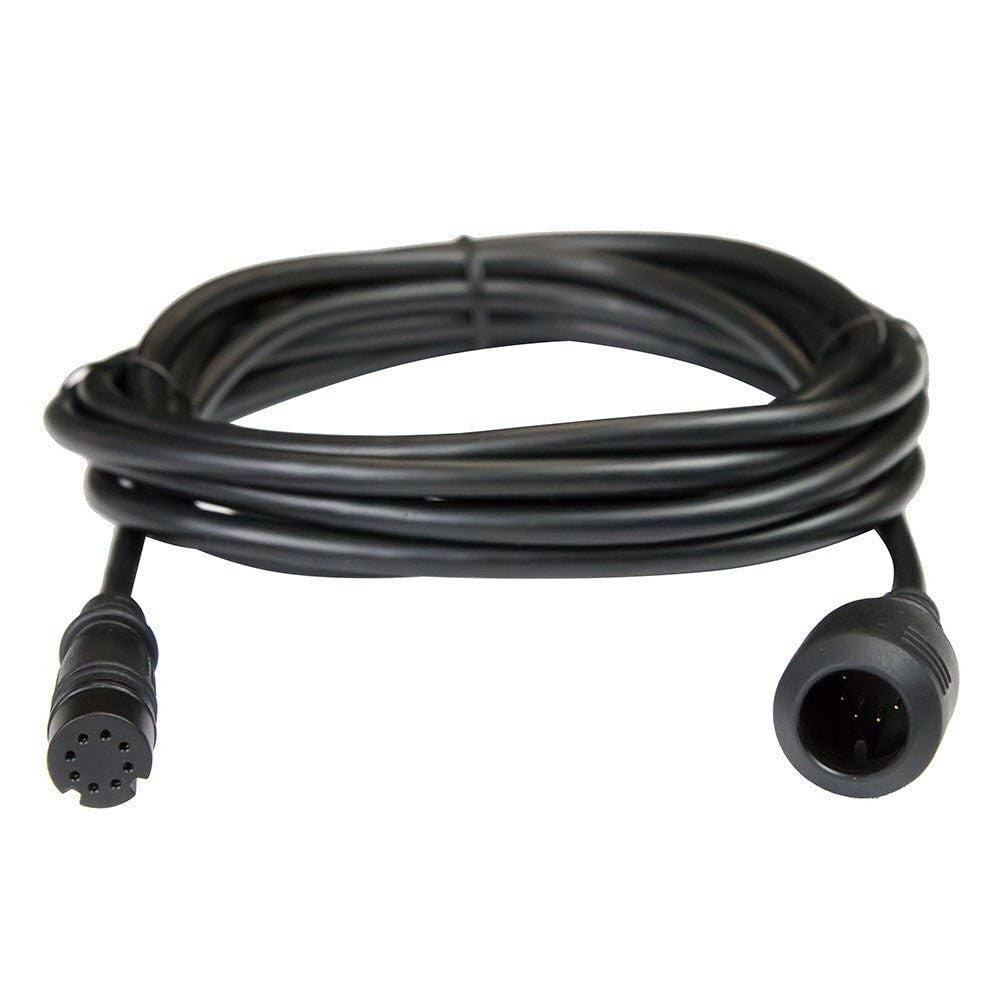 Lowrance Hook2 Split/Triple 10-foot extension cable for fish finders and marine electronics with durable connectors.