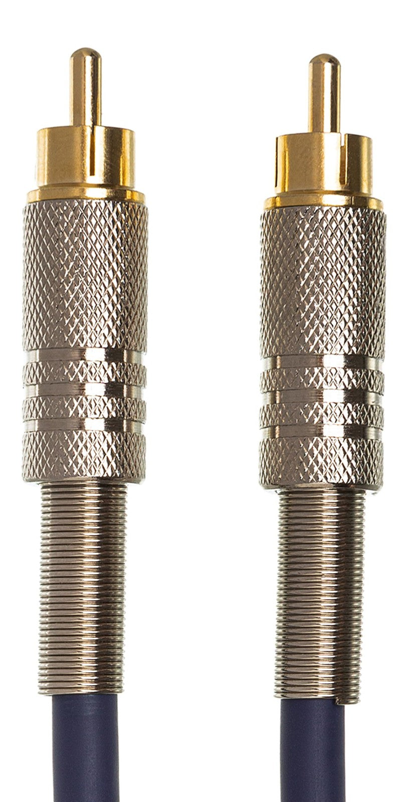 Hosa DRA-504 S/PDIF coax RCA to RCA digital audio cable, 4 meters long, with red and black RCA connectors on each end.