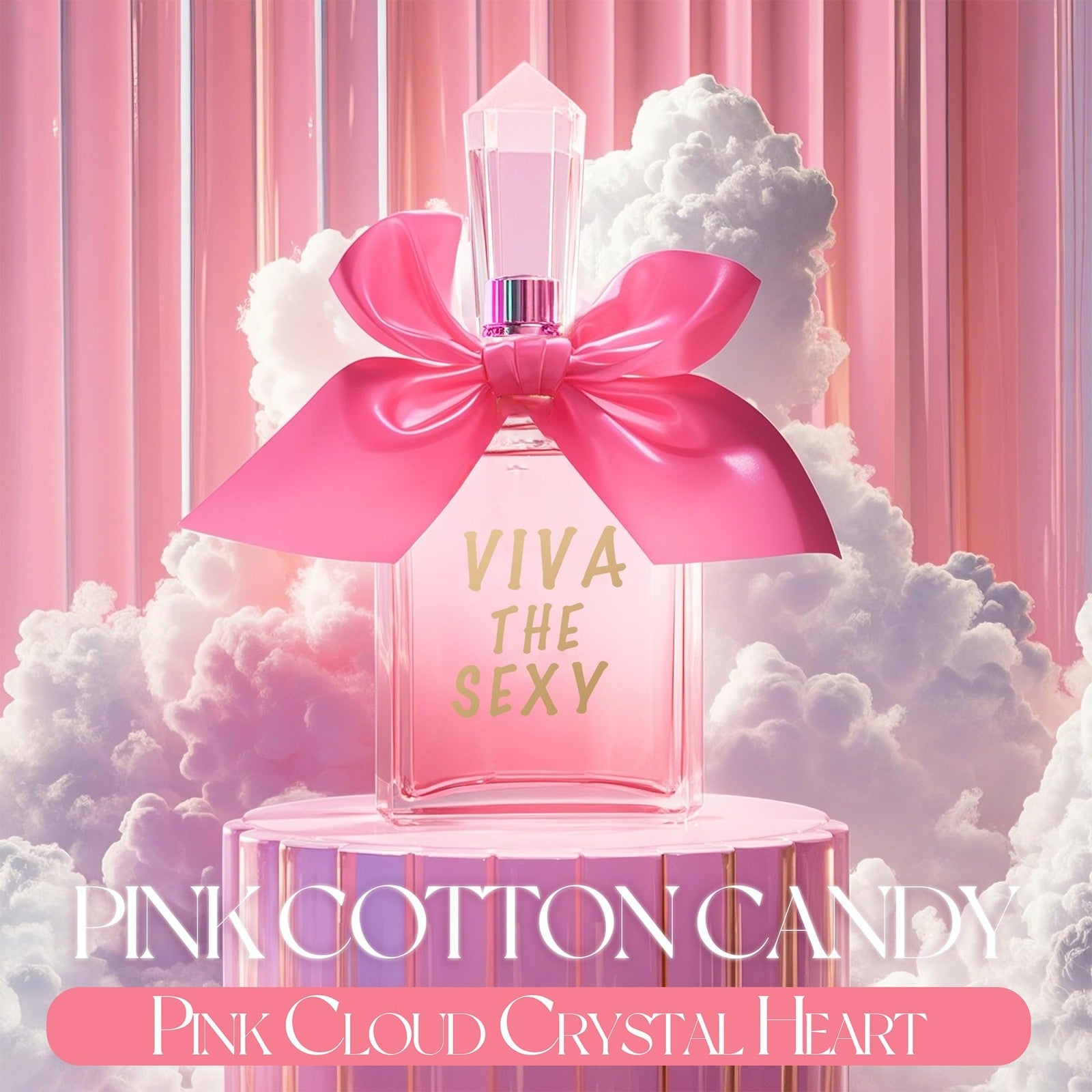 A CENTER Viva The Sexy perfume for women in floral notes, floral-scented EDP spray bottle with elegant packaging.