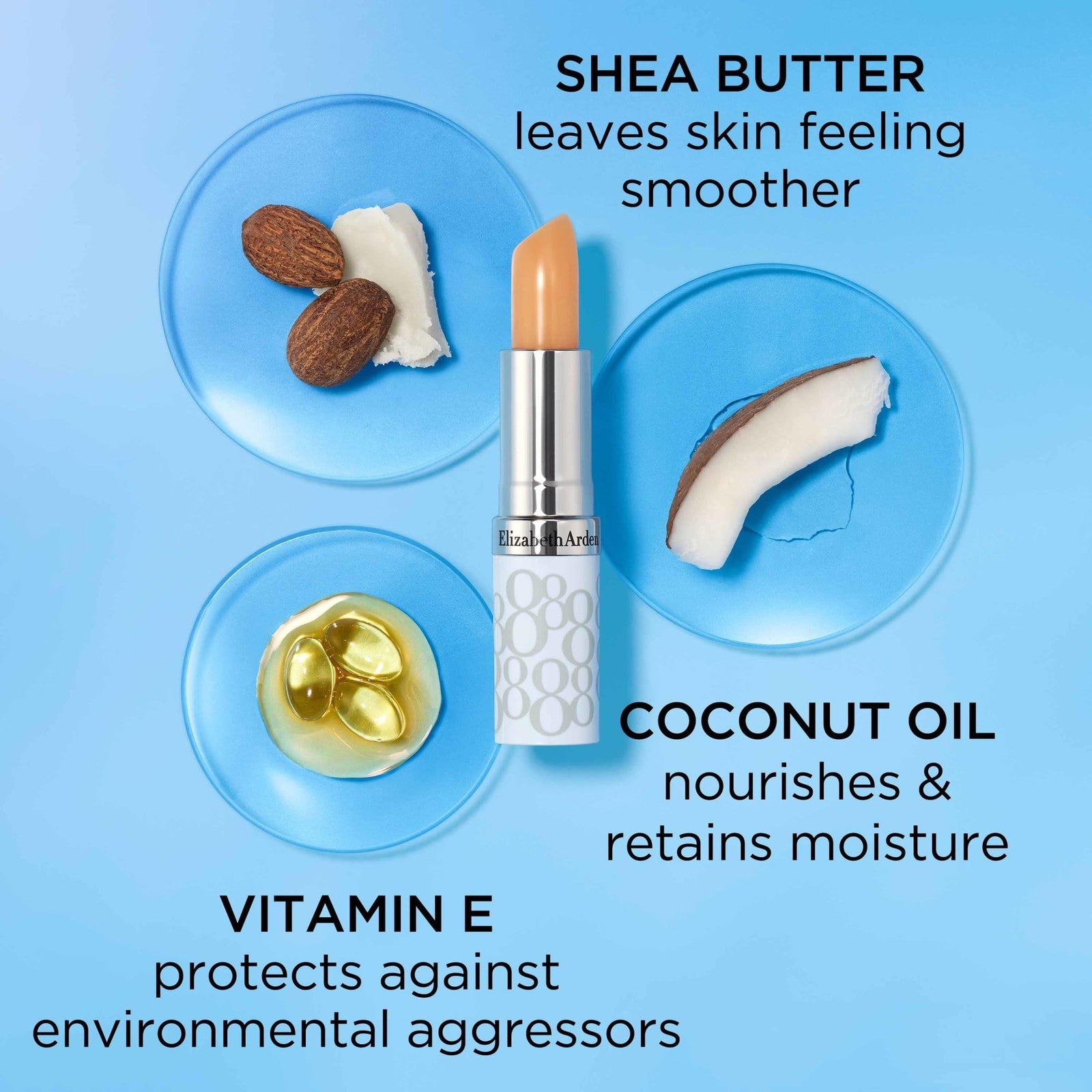 Elizabeth Arden Eight Hour Cream Lip Protectant Stick SPF 15 balm with moisturizing and sun protection for lips.