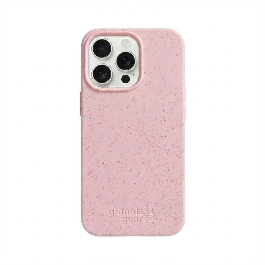 Eco by GranolaGear biodegradable phone case for iPhone 16 Pro with natural textured design and eco-friendly materials.