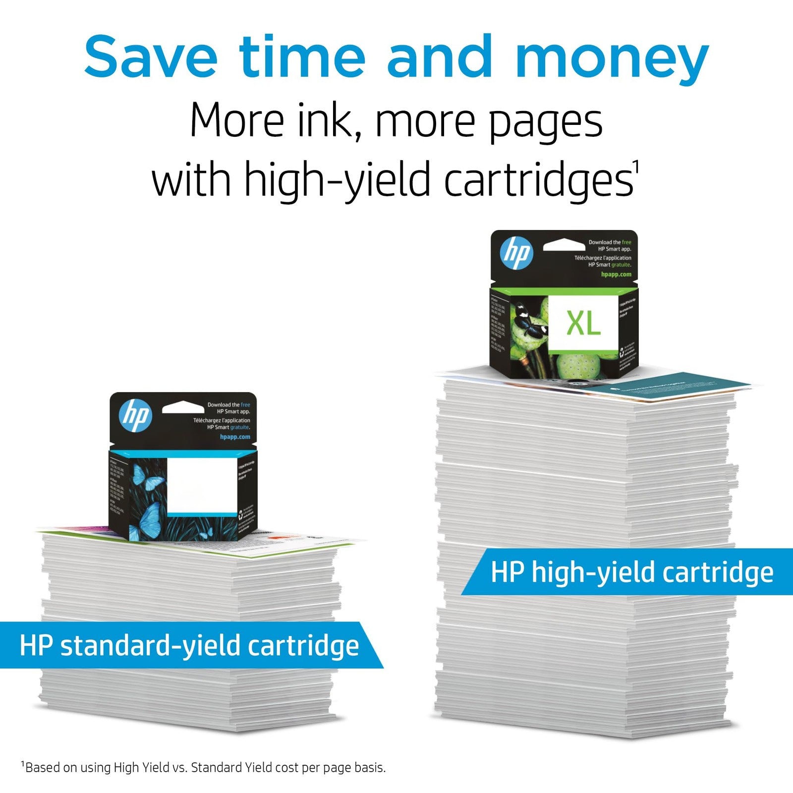 HP Original HP 45 black ink cartridge for HP DeskJet and DesignJet printers, shown in a close-up image.