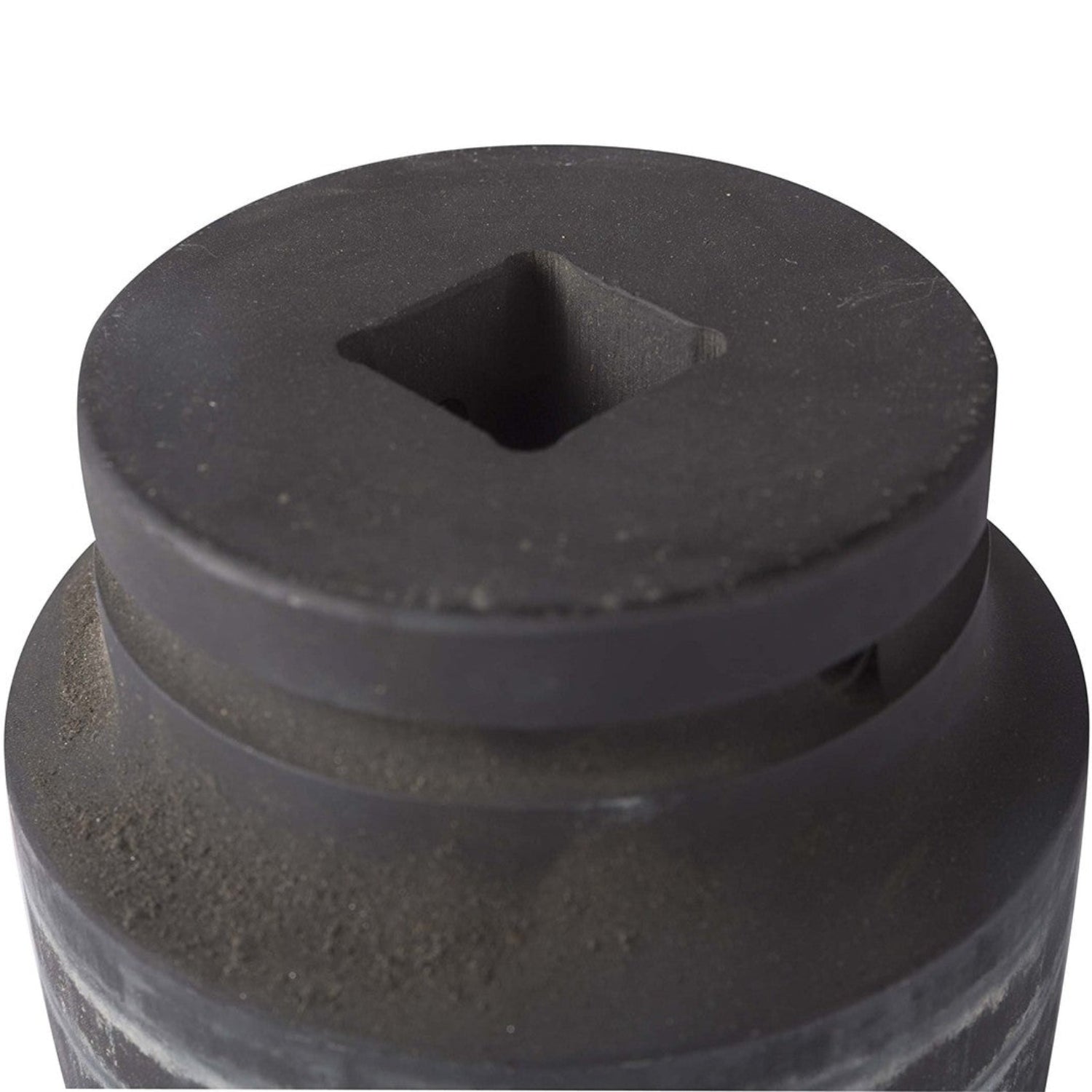 Sunex Tools 1-inch drive, 3-inch impact socket showing a shiny metal finish and deep well design for heavy-duty use.