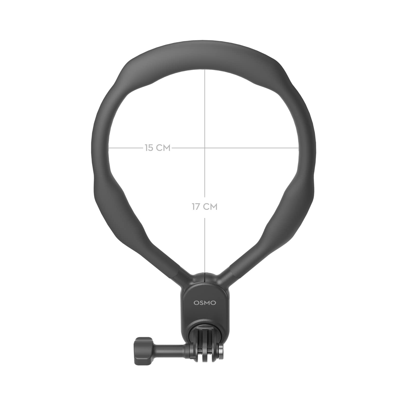 DJI Osmo Action hanging neck mount with adjustable strap, compatible with Osmo Nano and Osmo Action cameras.
