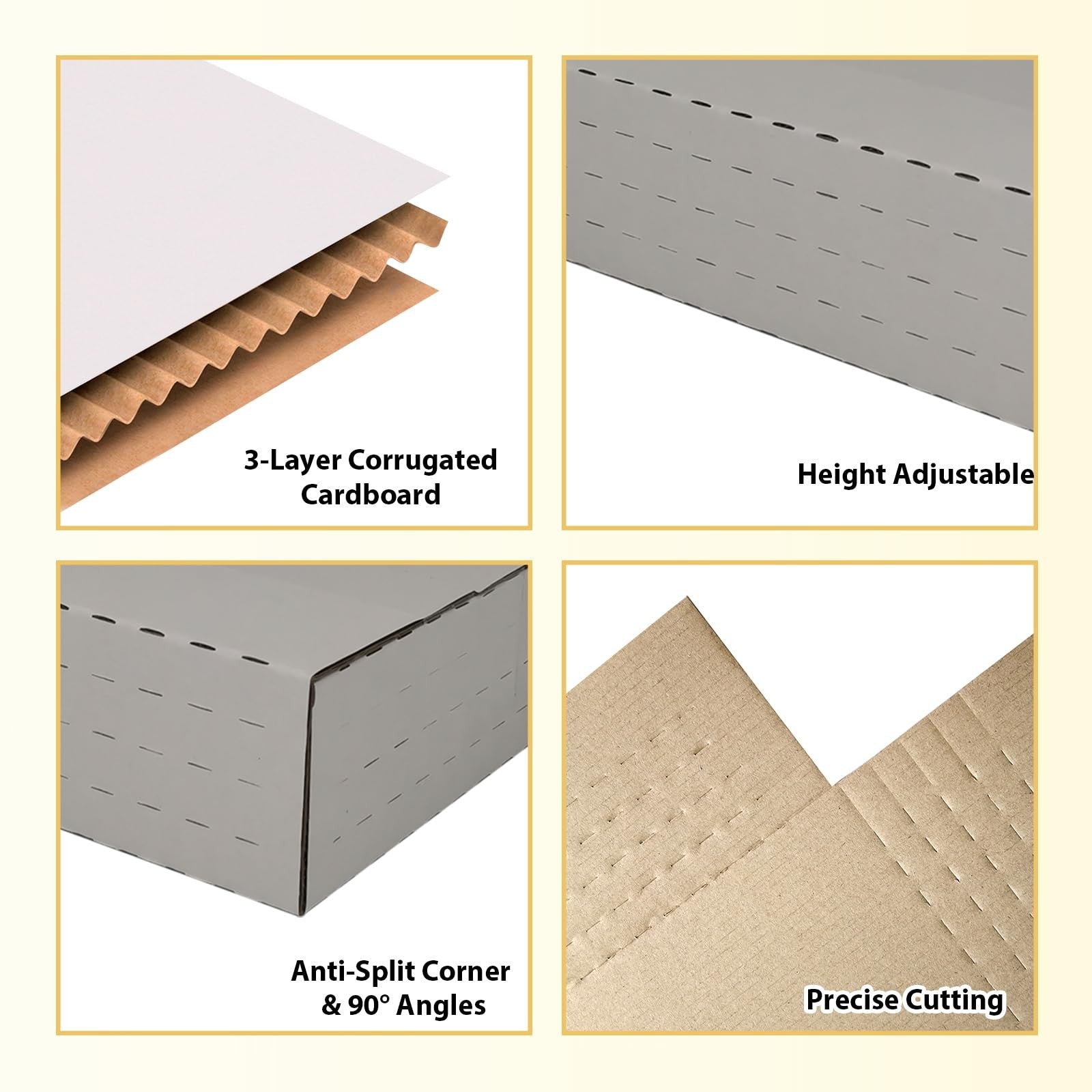 SZYANGDA 50 pack comic book shipping boxes, 11 1/8 x 8 5/8 x 2-inch cardboard mailers for secure comic book delivery