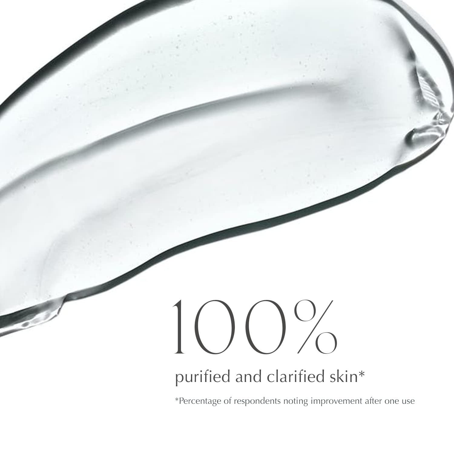 EXUVIANCE Deep Clean AHA Foaming Face Cleanser with glycolic acid, showing the foaming soap lather on a clean face.