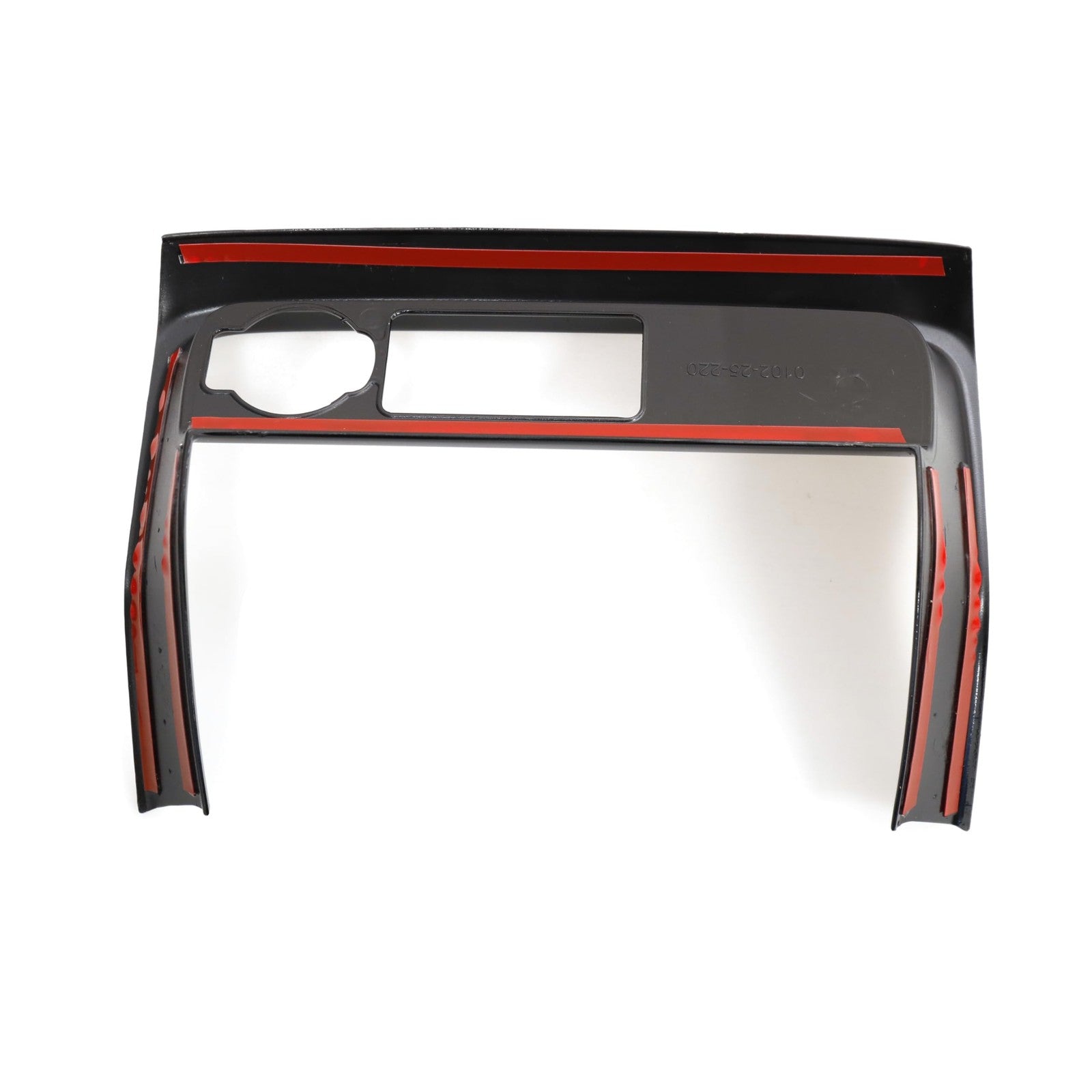 YINGTUU Honda 11th Gen Civic 2022-2025 center console accessories in black, showing installation and sleek interior design.