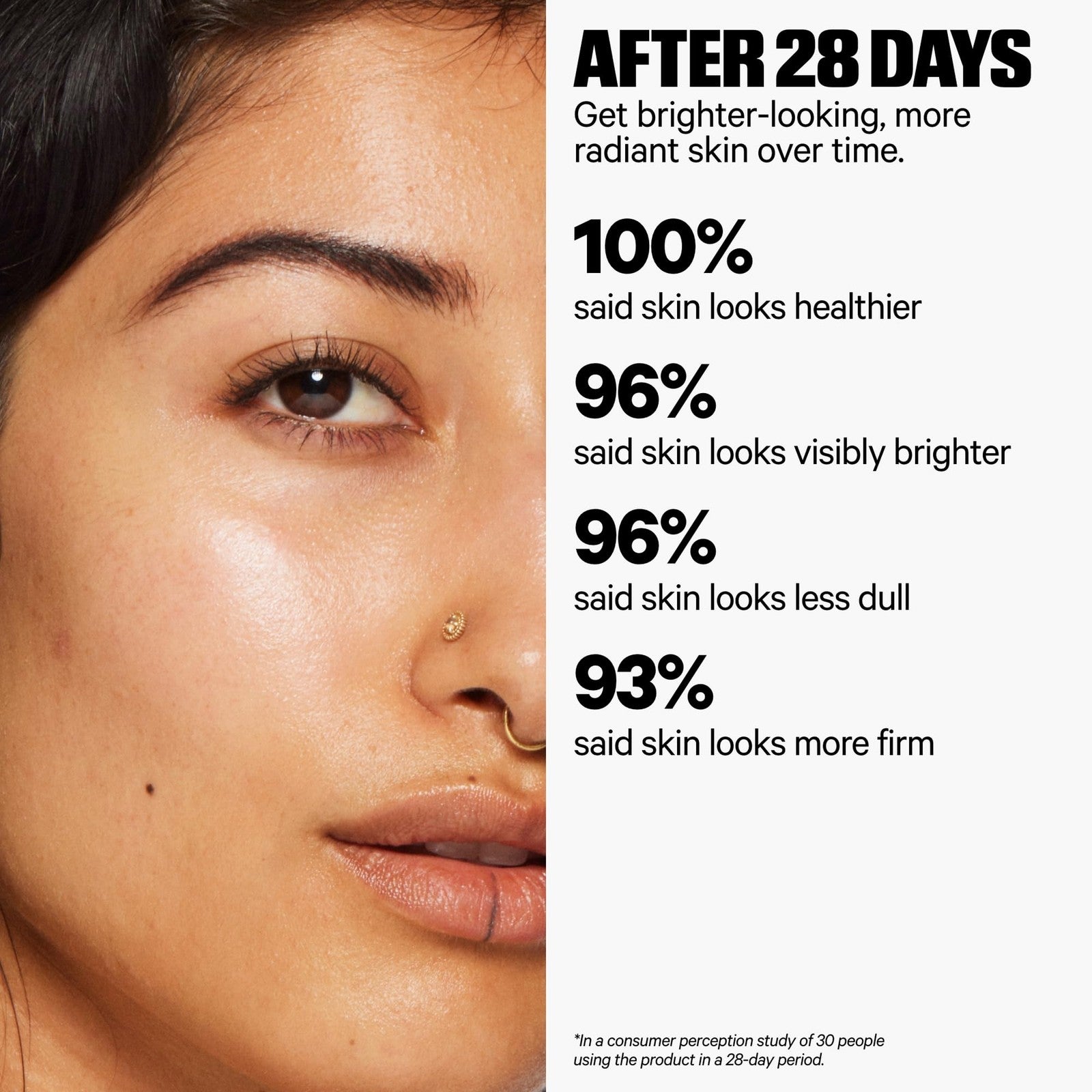 Milk Makeup Cloud Glow Foam Brightening Primer for face, with a light, airy texture and smooth application to hold makeup in place.