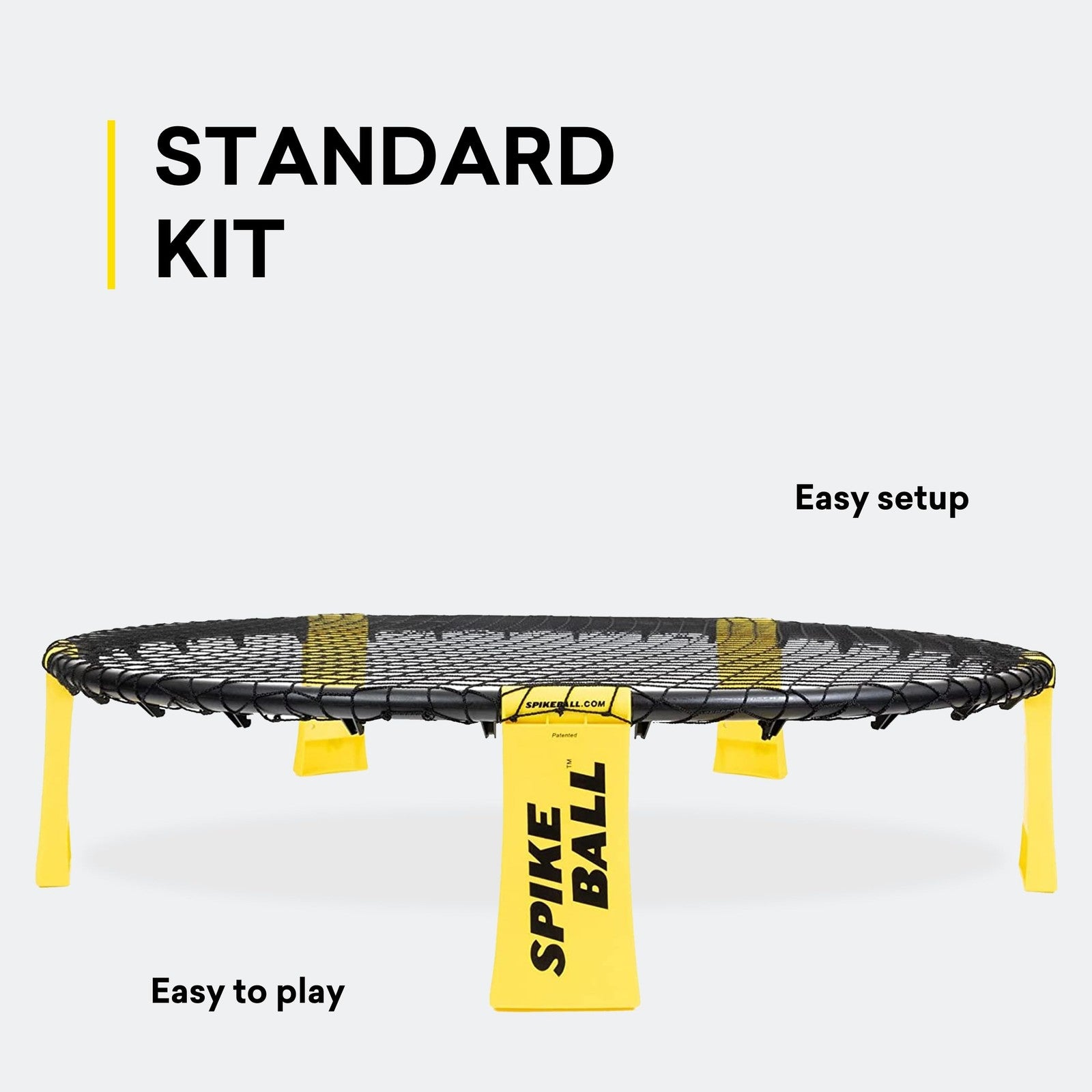 Spikeball The Original Kit with 1 ball, portable outdoor game set for yard, camping, and outdoor fun.
