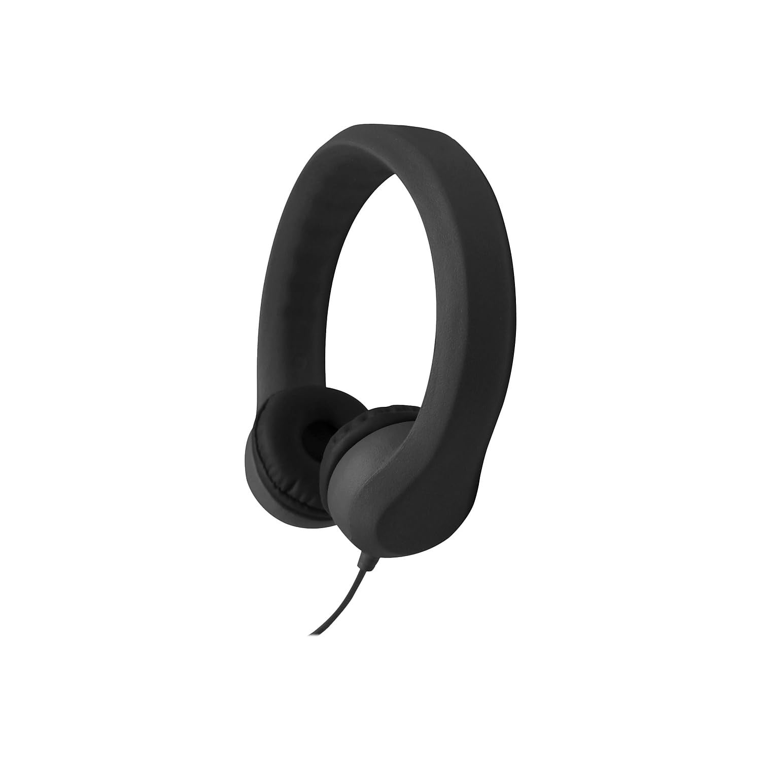 HamiltonBuhl Flex-Phones kids foam headphones with durable EVA foam and volume-limited design, shown in a close-up image.