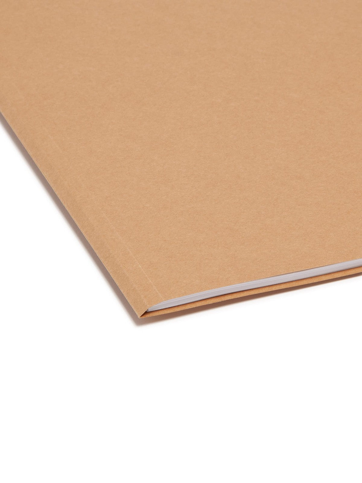 Reinforced Smead letter-sized file folder with right-position 2/5-cut tab and guide height for organization and filing.