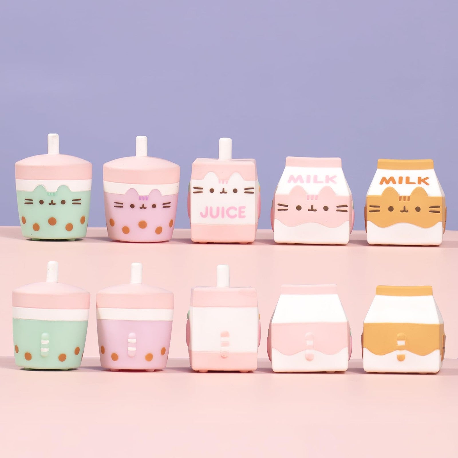 Hamee Pusheen the Cat water-filled surprise capsule squishy toy from Series 4, featuring a cute Pusheen character in a clear capsule