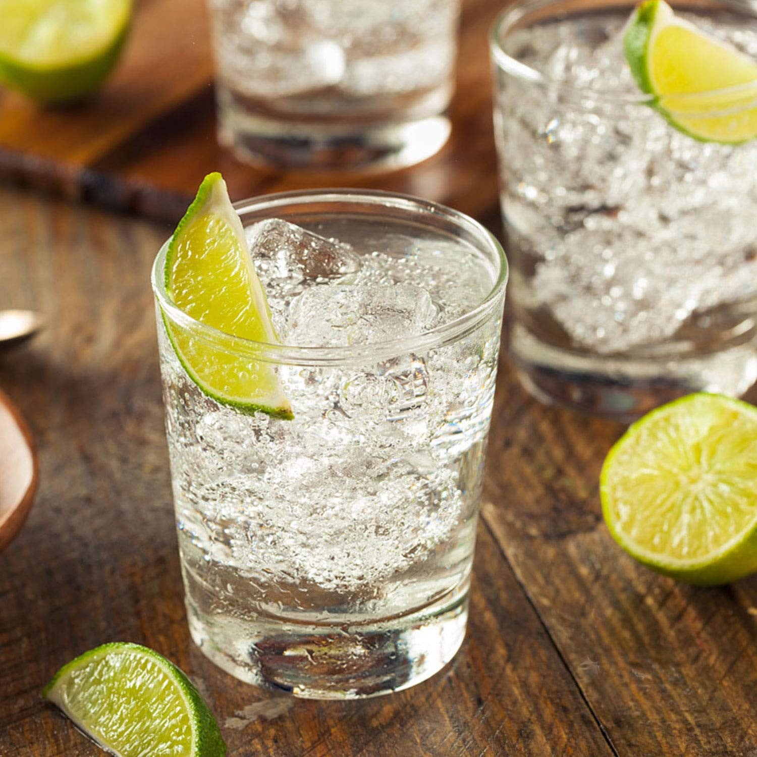 QAPPDA clear 7oz old fashioned cocktail glass with heavy base, perfect for drinks and beverages