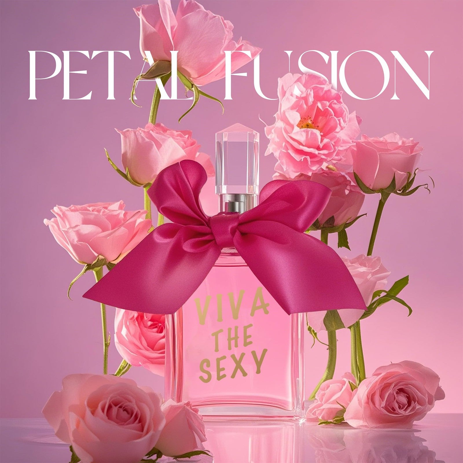 A CENTER Viva The Sexy floral perfume for women in a sleek EDP spray bottle, featuring a feminine and elegant design.