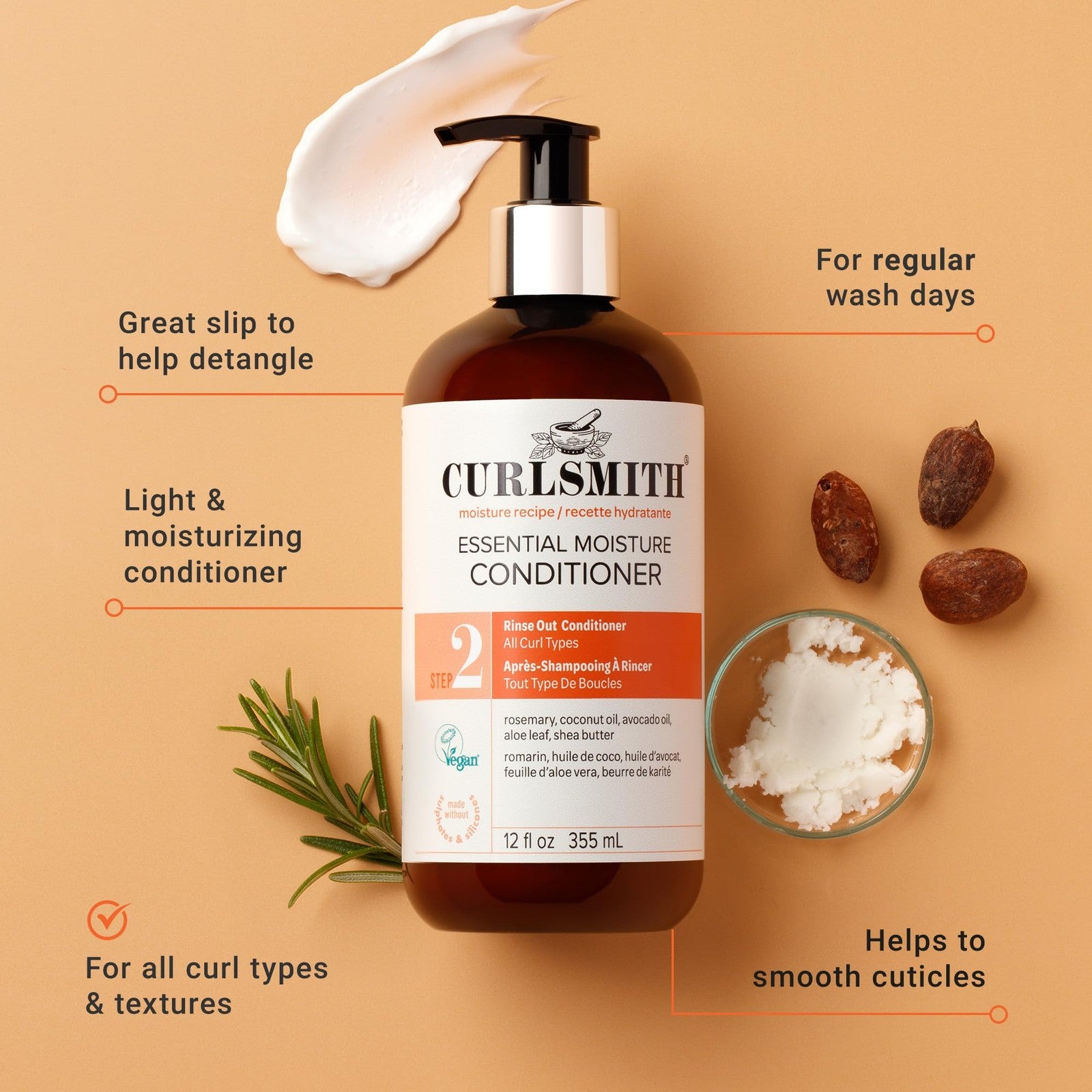 Curlsmith Curl Discovery Kit with moisturizing products for hydrating and defining curly hair, shown with various curl care bottles.