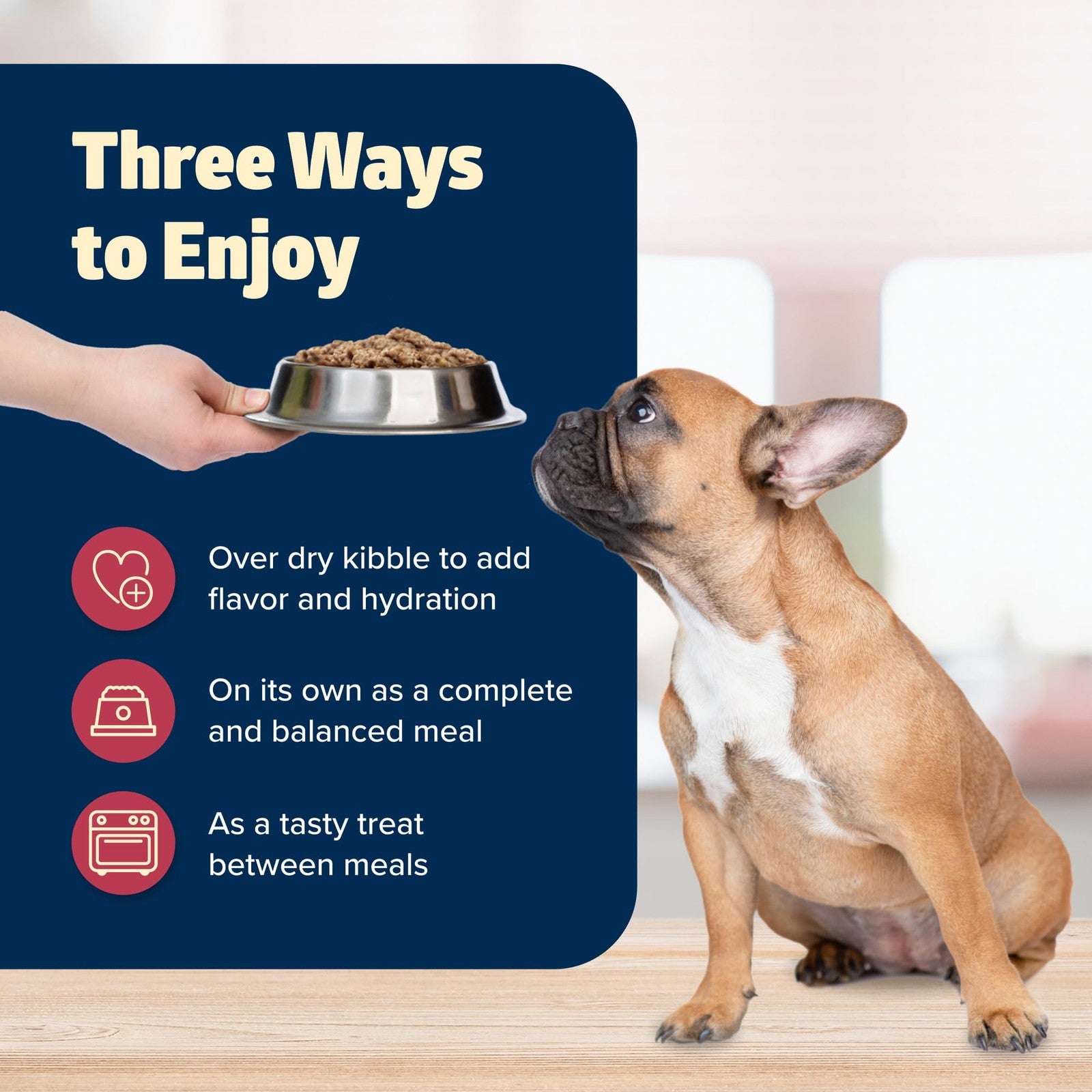 Blue Buffalo Freedom grain-free wet dog food pouch for small adult dogs with chicken, featuring natural ingredients and appealing texture.