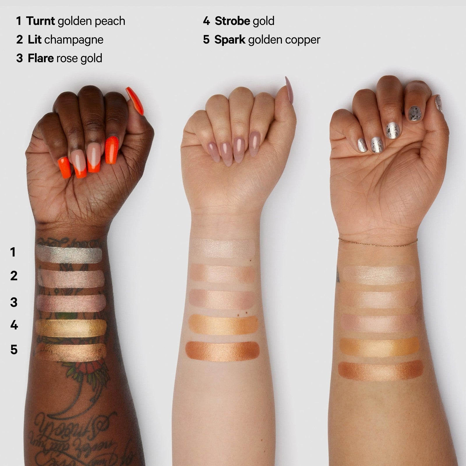 Milk Makeup highlighter stick with radiant, shimmery cream formula for face and body, providing a luminous glow.