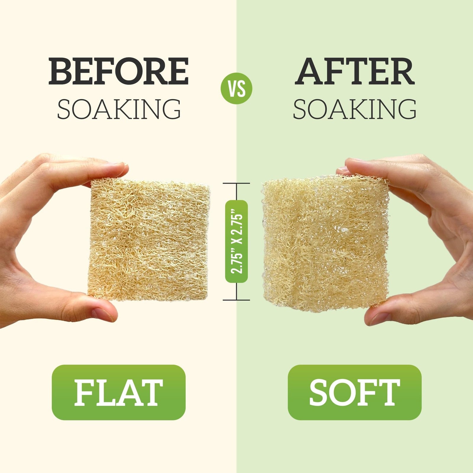 Miw Piw natural loofah dish sponge 30-pack, biodegradable and compostable dishwashing scrubbers for eco-friendly cleaning.