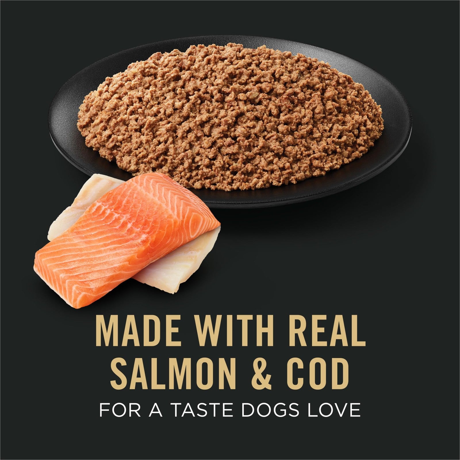 Purina Pro Plan Sport wet dog food cans with salmon and cod, 12-pack, 13oz each, high-protein dog food for active dogs