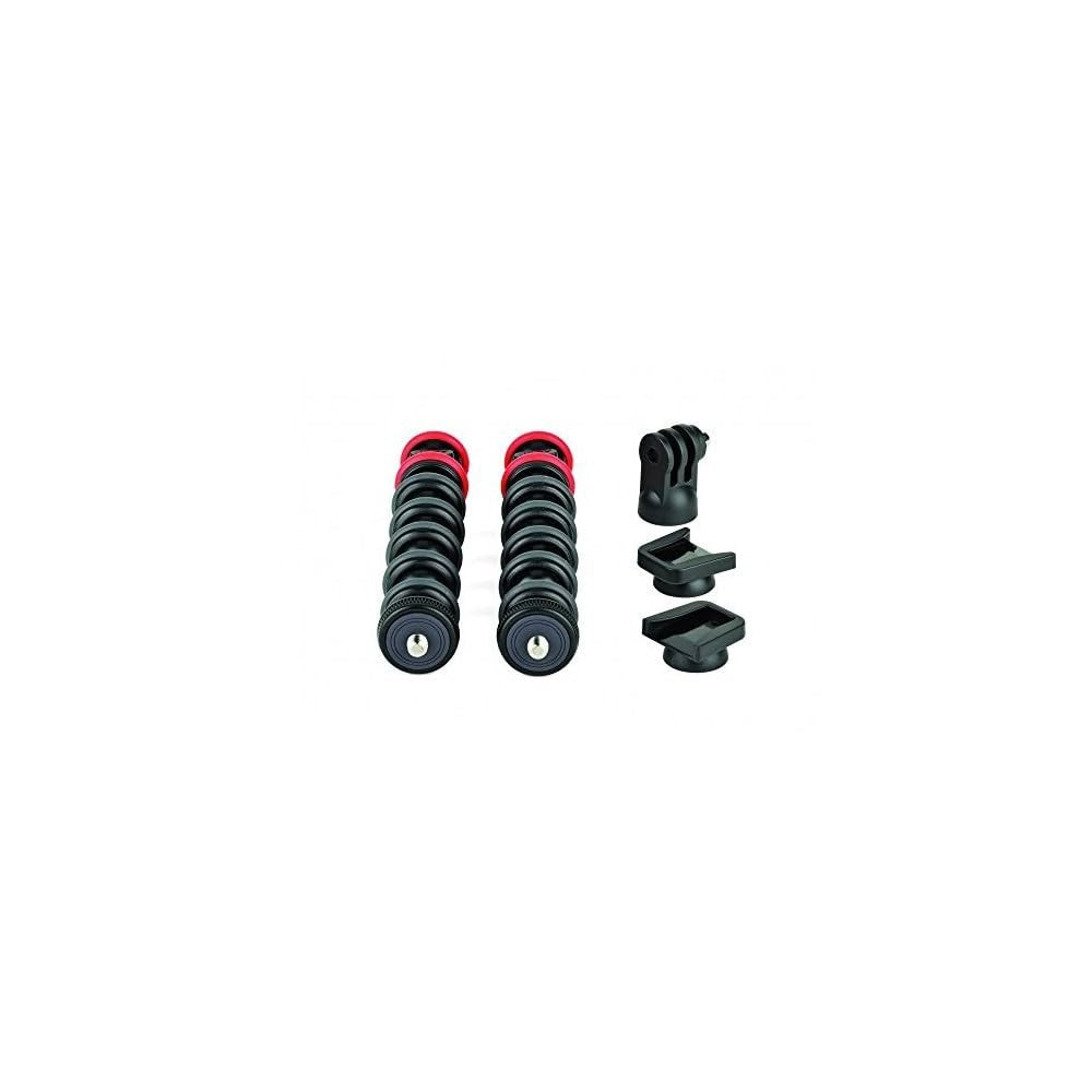Joby GorillaPod Arm Kit for action video cameras, microphones, and lights, featuring flexible mounting arms and adjustable joints.