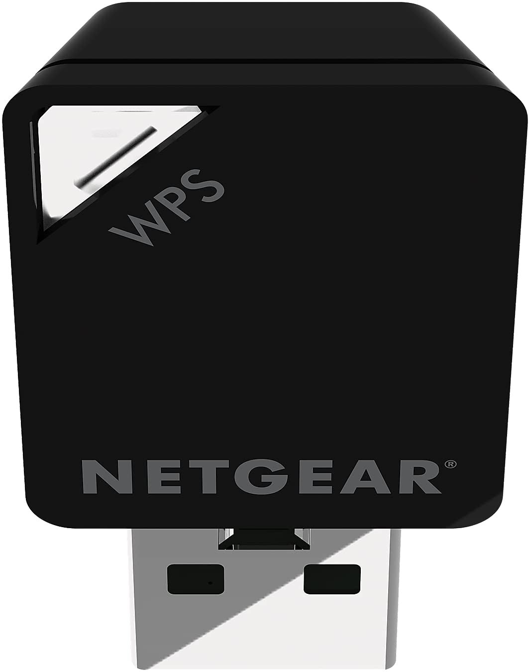 NETGEAR WiFi 5 USB 2.0 Mini Adapter A6100 with dual-band AC600 wireless speed, compact design, and easy plug-and-play setup.