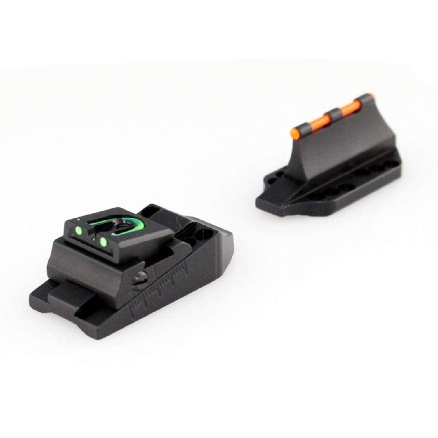 Williams Universal Slugger Fire Sight Set with metal front and rear sights for rifle aiming and target shooting.