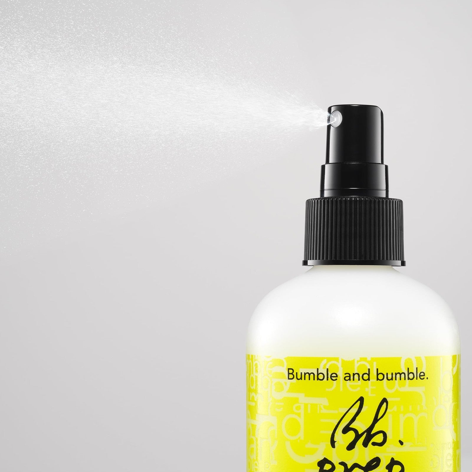 Bumble and bumble Prep Detangling Hair Primer for curly hair, lightweight pre-styler, smooths and detangles messy curls.