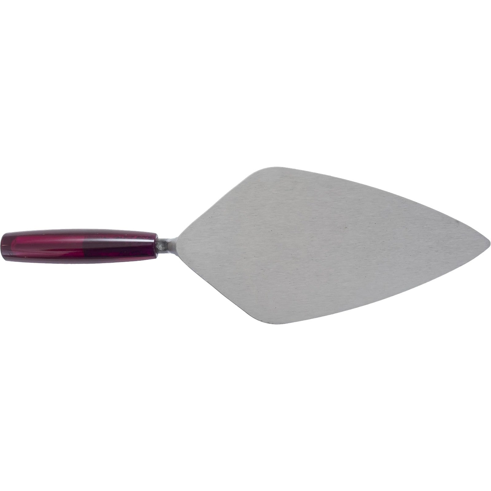MARSHALLTOWN London Brick Trowel with wood handle, 11 x 4 7/8 inch masonry tool for bricklaying and masonry work.