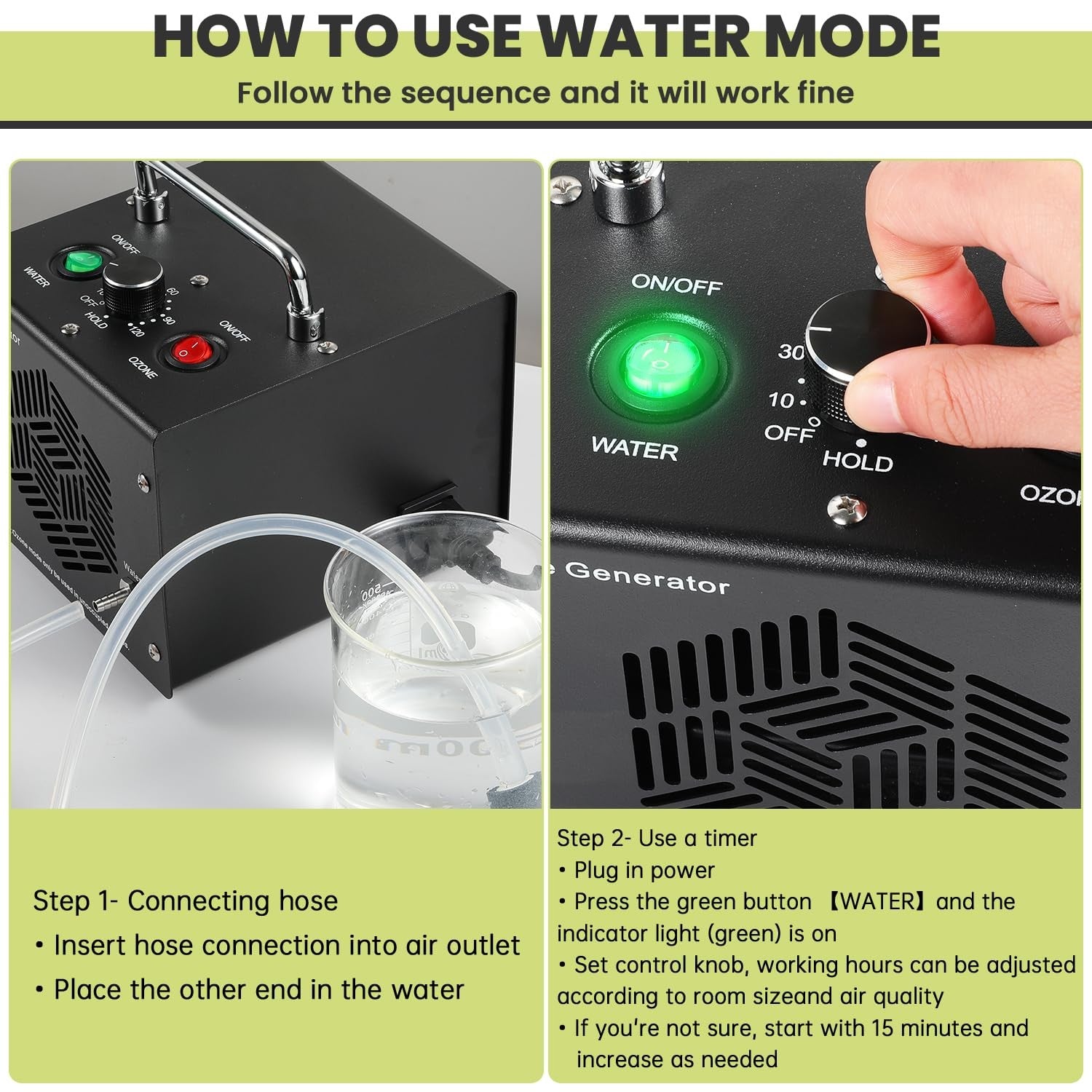 Medvoe 0Zone Ozone Air Purifier for home and car, generates ozone to purify water, air, and improve indoor air quality.