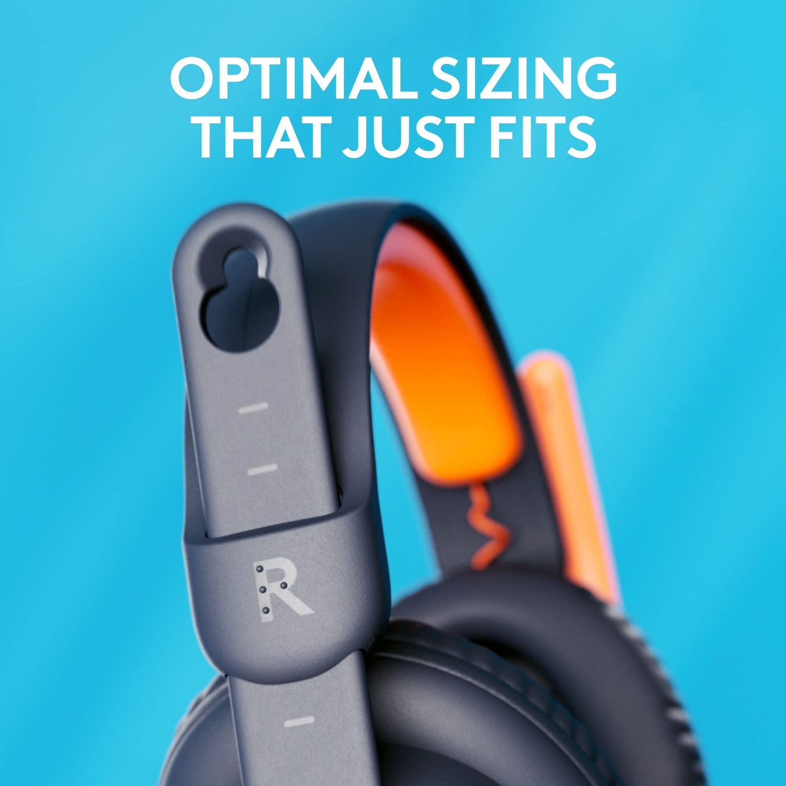Logitech Zone Learn wired headset with adjustable headband and cushioned ear cups, designed for comfortable learning sessions