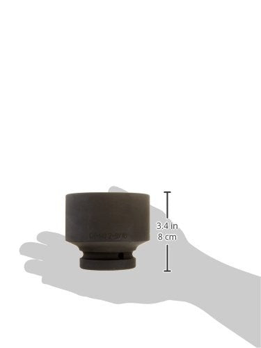 Sunex Tools 1-inch drive impact socket with 2-9/16-inch size, designed for heavy-duty automotive and industrial use.