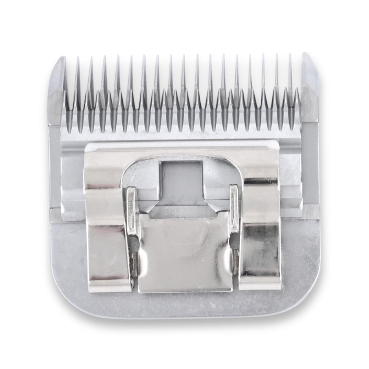 Geib Buttercut stainless steel dog clipper blade Size-5F with 1/4-inch cut length, used for grooming pets.