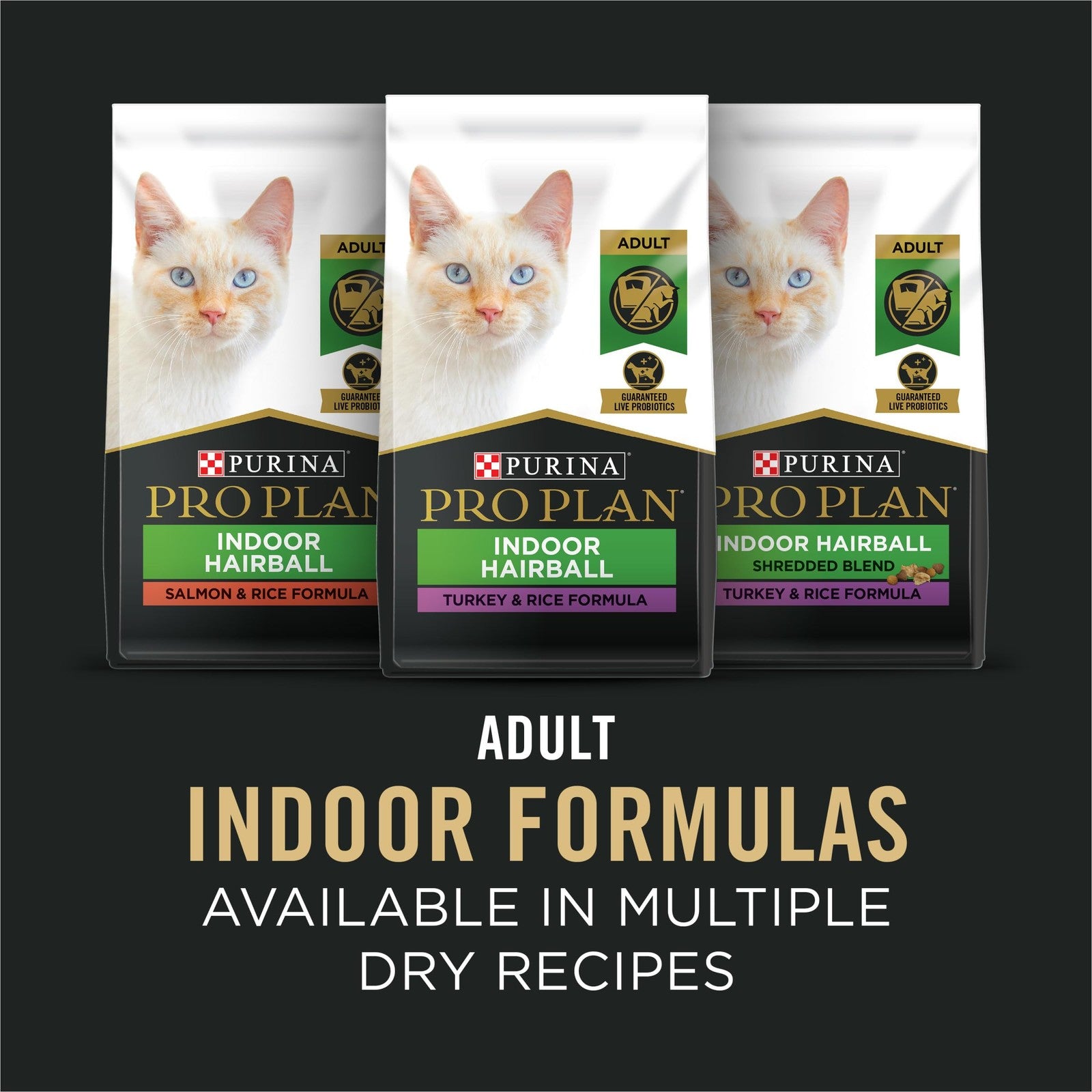 Canned Purina Pro Plan Indoor Balance Ocean Whitefish Tuna wet cat food pack with 24 cans, 3 oz each, for indoor cats.