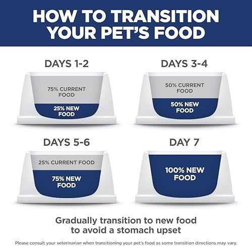 Cans of Hill's Science Diet Adult 1-6 Healthy Cuisine wet dog food with chicken and vegetables, showing the product packaging.