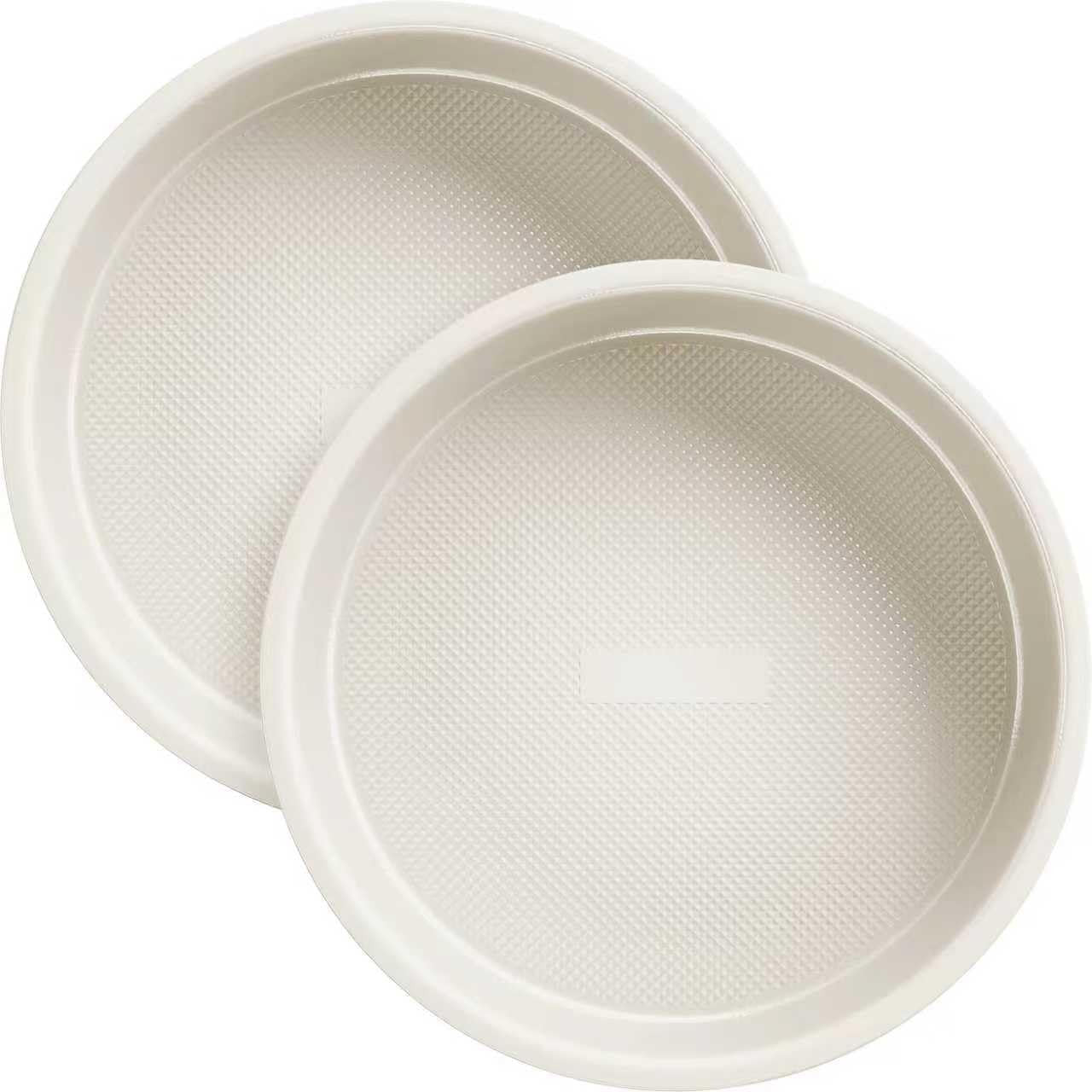 HONGBAKE nonstick ceramic 9-inch round cake pans set of 2 with heavy-duty aluminized construction, ideal for baking cakes and desserts