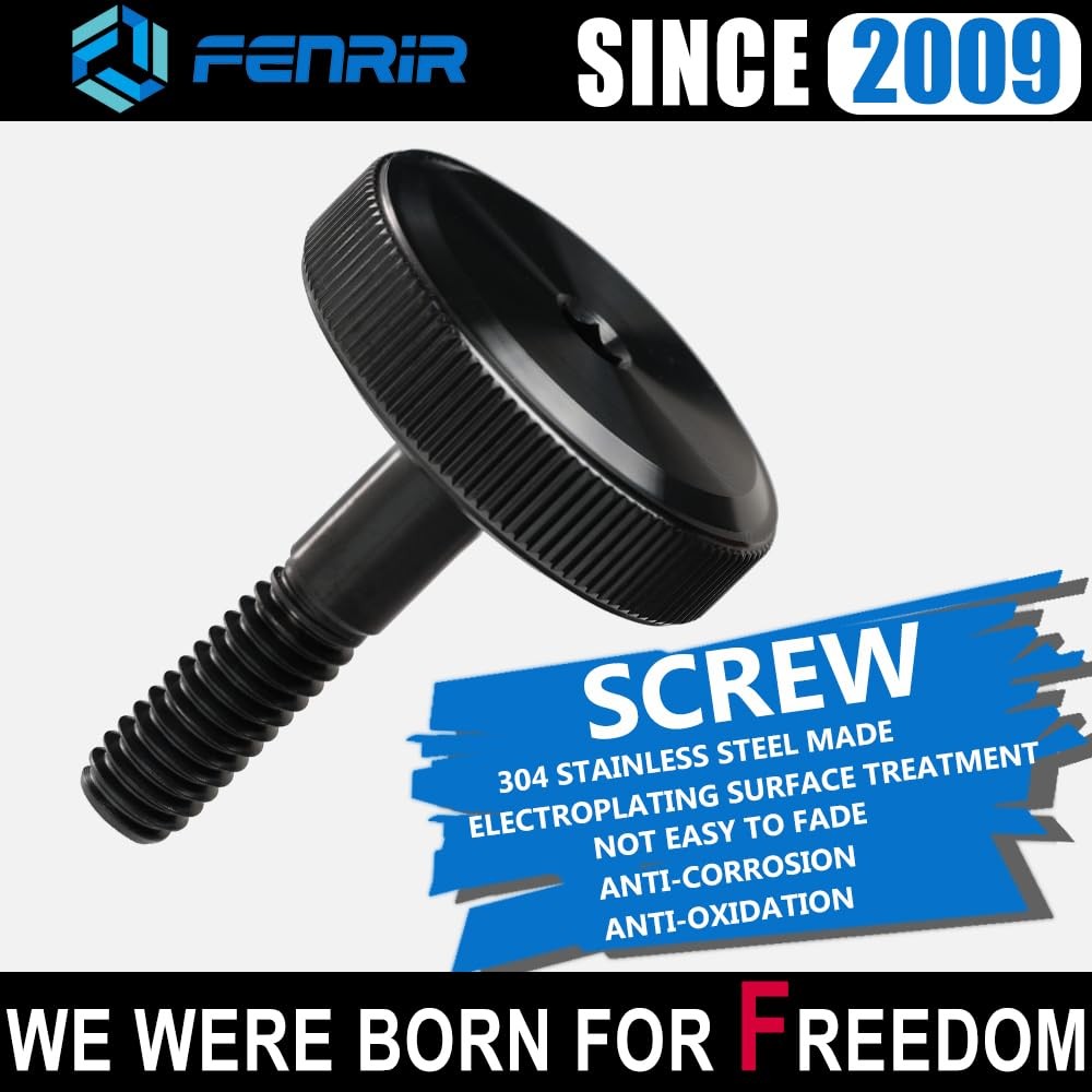 FENRIR motorcycle saddlebag locks security bolt knobs and fasteners hardware kit in stainless steel 304 for secure mounting.