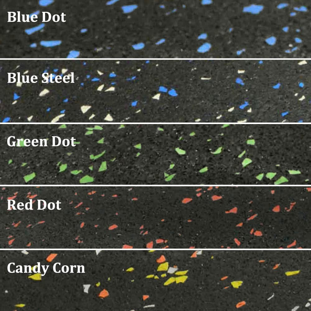 Blue Steel Rubber-Cal Elephant Bark floor mat, 3/16-inch thick, 4x7.5 feet, with textured rubber bark surface for durability.