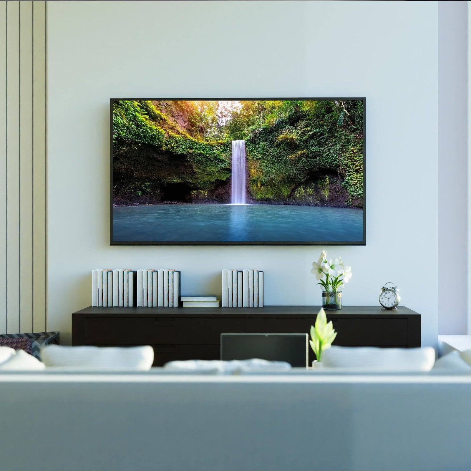 ONN DuraPro tilting wall mount kit for 24-84 inch TVs with bonus HDMI cable, adjustable for optimal viewing angles