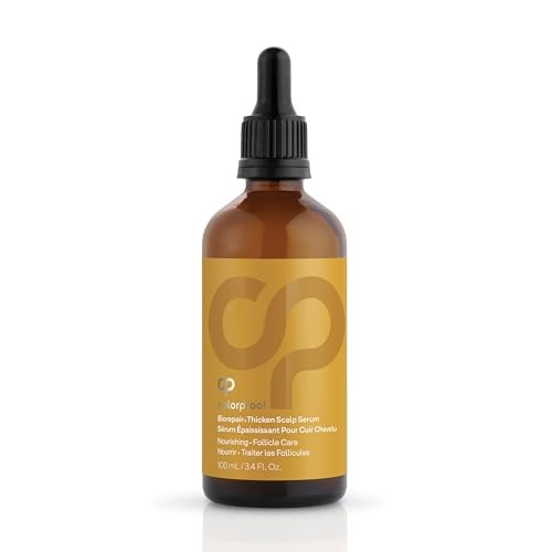 ColorProof Biorepair thickening scalp and follicle care serum in a 3.4 fl oz bottle, with fresh lavender scent and applicator tip