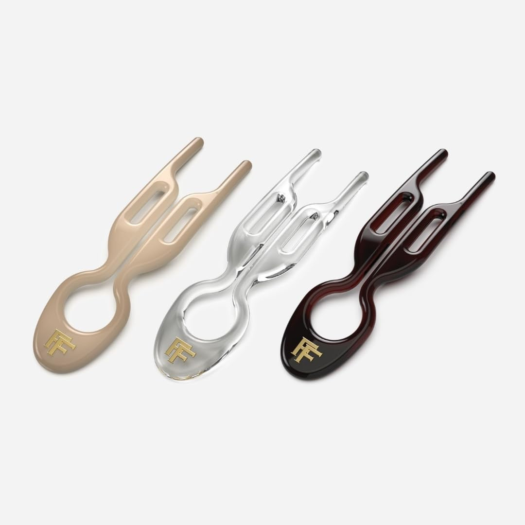 Fiona Franchimon No1 Hairpin from London Collection, a versatile hair accessory for creating updos and adding volume to all hair types.