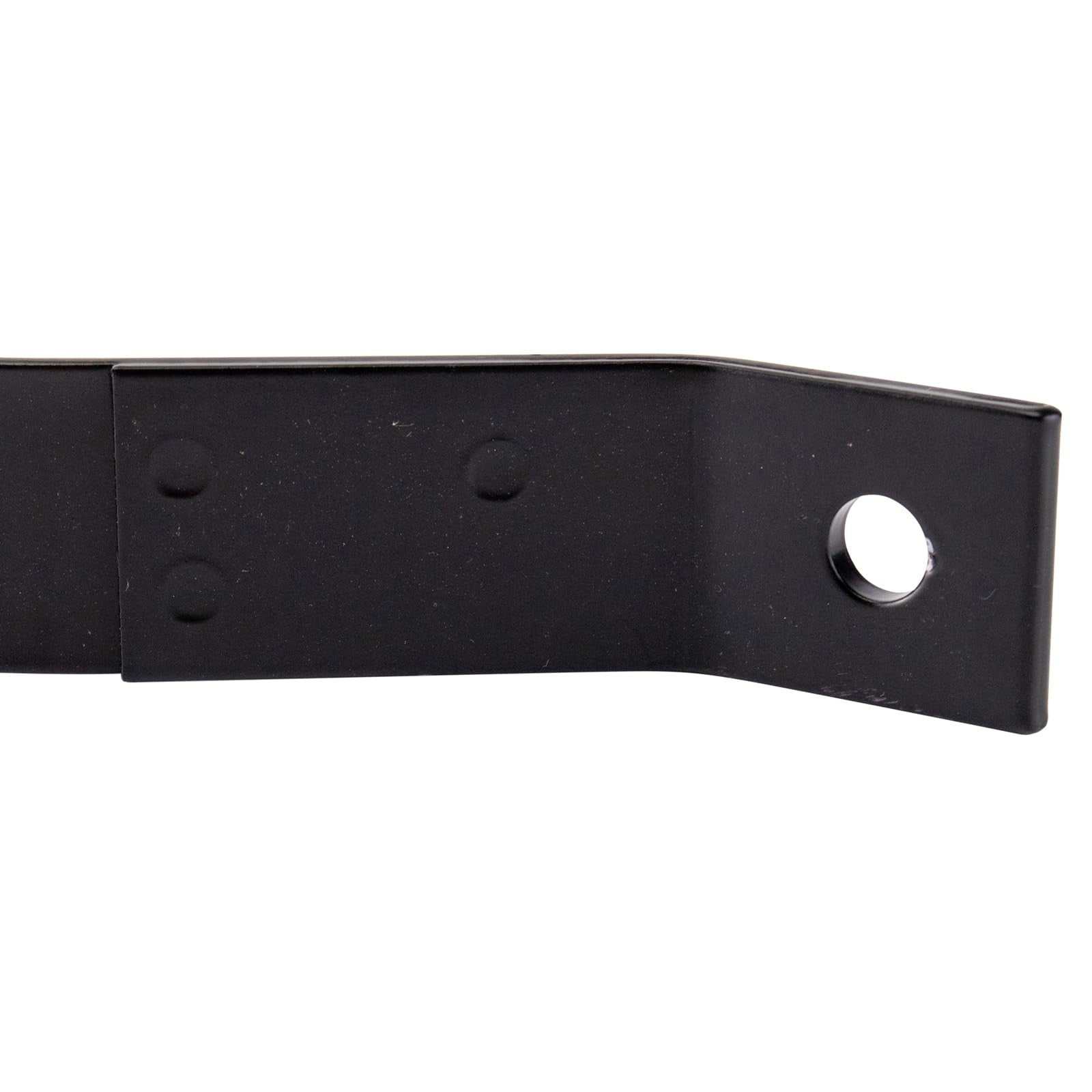 TRQ Fuel Tank Strap black galvanized steel for 13-20 Ford Fusion Lincoln MKZ FWD